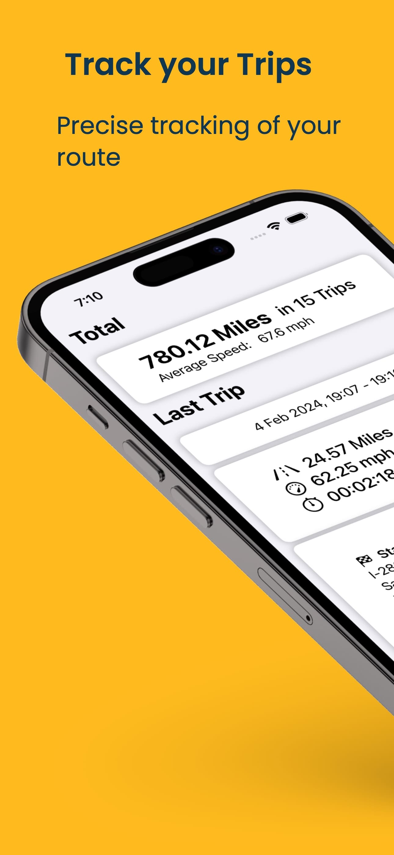 Drivey Fahrtenbuch App Screenshot